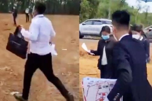 Xử phạt Công ty địa ốc Nam Khương 100 triệu đồng sau clip 'chốt cọc vui như hội'