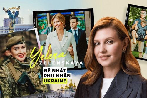 Người vợ giỏi giang, giàu có của Tổng thống Ukraine Volodymyr Zelensky