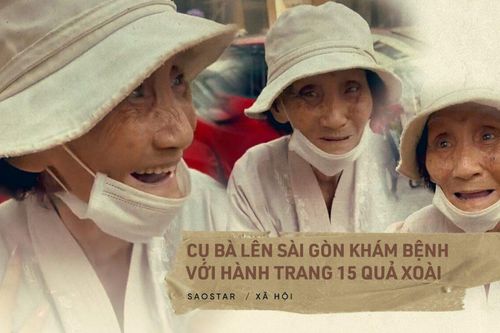 Cụ bà lên Sài Gòn khám bệnh với hành trang là 15 quả xoài: Bán lấy tiền mua thuốc và tiền xe về quê