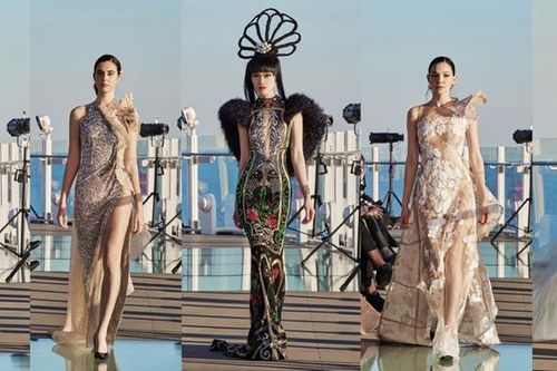 NTK Hoàng Hải trình diễn BST mới tại Italia