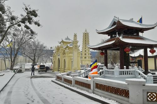 Ngôi chùa Việt Trúc Lâm Kharkov vẫn còn nguyên vẹn giữa vùng chiến sự khốc liệt ở Ukraine