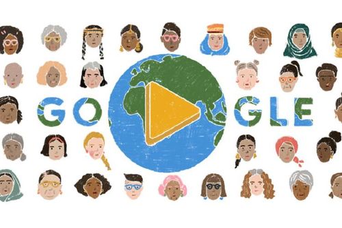 Google Doodle tôn vinh một nửa thế giới nhân Ngày Quốc tế Phụ nữ