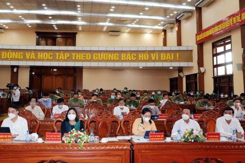 Hội thảo về 3 dự án Luật của lực lượng Công an