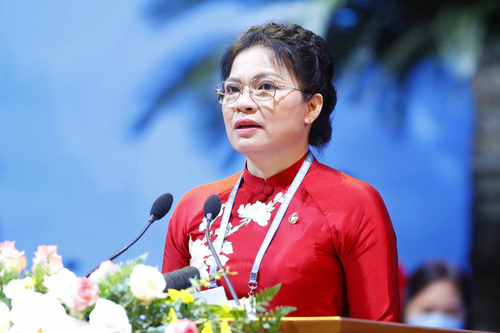 Bà Hà Thị Nga tái đắc cử Chủ tịch Hội LHPN Việt Nam khóa XIII