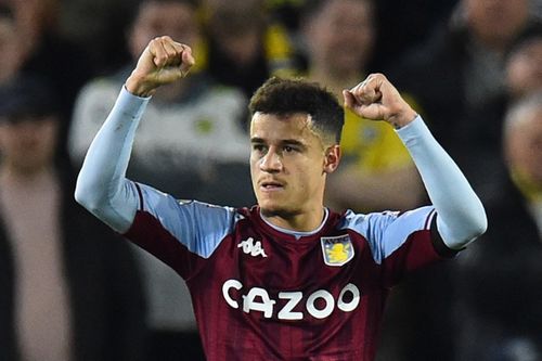 Coutinho thăng hoa cùng Aston Villa