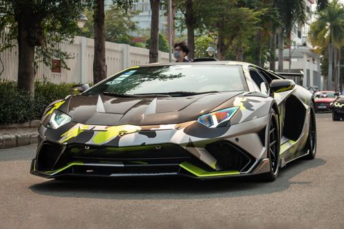 Cận cảnh Lamborghini Aventador độ Duke Dynamics tại TP.HCM