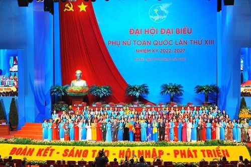 Bà Hà Thị Nga tái đắc cử Chủ tịch Hội Liên hiệp phụ nữ Việt Nam khóa XIII