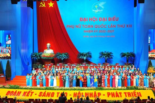 Đại hội đại biểu phụ nữ toàn quốc lần thứ XIII thành công tốt đẹp