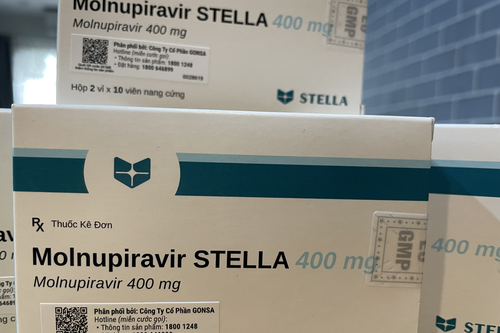 F0 nào được sử dụng thuốc kháng virus Molnupiravir?