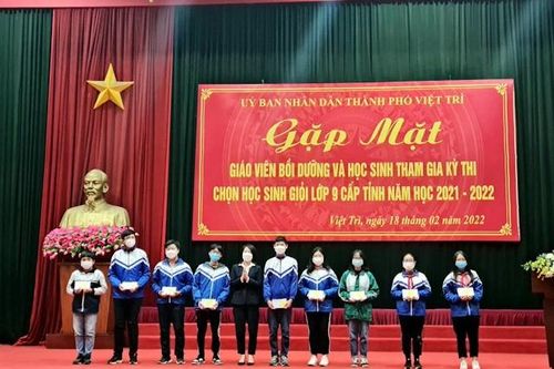 Phú Thọ: Việt Trì dẫn đầu đoạt giải kỳ thi học sinh giỏi lớp 9 cấp tỉnh năm học 2021 – 2022