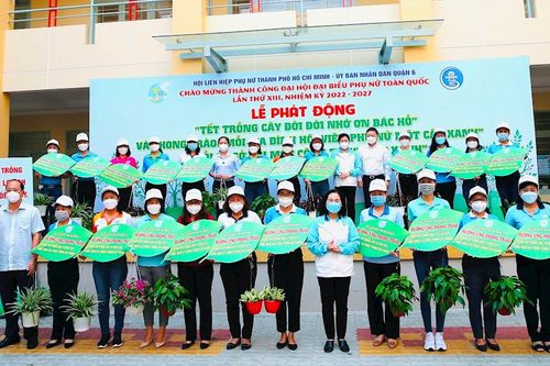 TP.HCM: Mỗi gia đình hội viên phụ nữ một cây xanh
