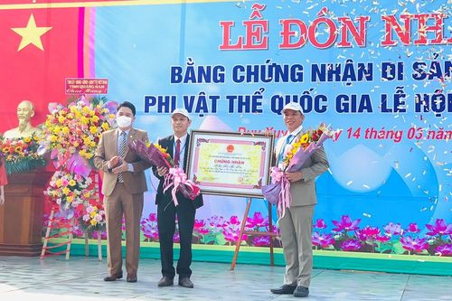 Quảng Nam: Lễ hội Bà Thu Bồn là Di sản văn hóa Phi vật thể Quốc gia