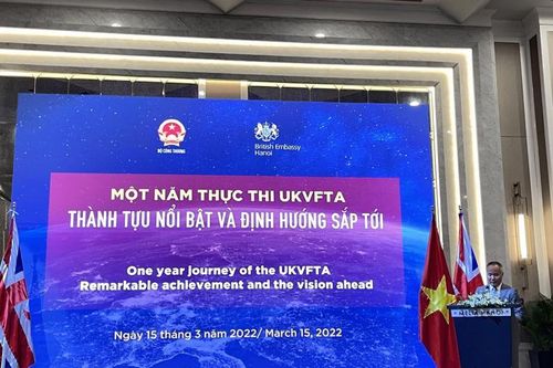 Năm đầu tiên thực thi Hiệp định UKVFTA, thương mại giữa Việt Nam và Anh đạt 6,6 tỷ USD