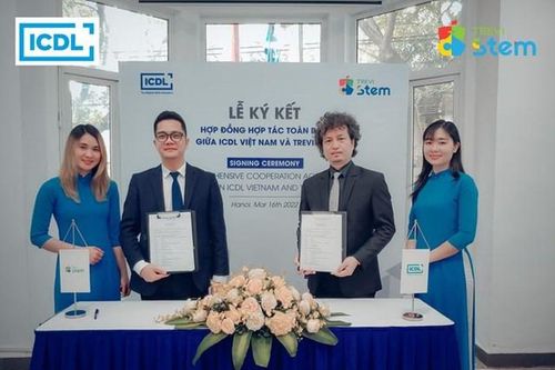 Trevi STEM và ICDL Việt Nam ký kết hợp tác toàn diện nhằm thúc đẩy sự phát triển của giáo dục STEM