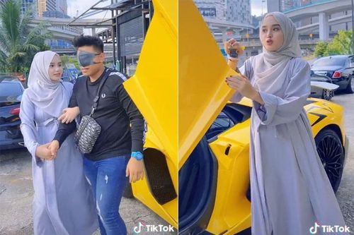 Bà bầu mua xe sang tặng chồng vì 'thương anh vất vả trông con'