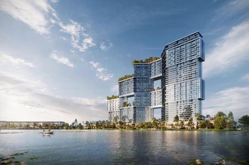 Tòa tháp tạo ra 112 triệu lít oxy mỗi năm tại Ecopark