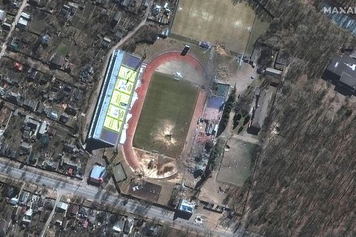 Chiến sự ở Ukraine nhìn từ ảnh vệ tinh