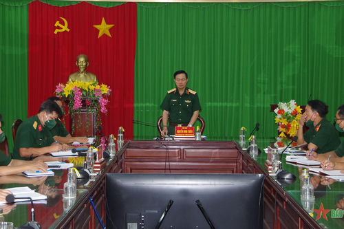 Bộ tư lệnh Quân khu 9 kiểm tra công tác kỹ thuật tại Bộ CHQS tỉnh Bạc Liêu