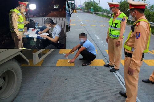 Không xin được CSGT bỏ qua, lái xe quá tải chây ì 3 giờ đồng hồ ở trạm cân