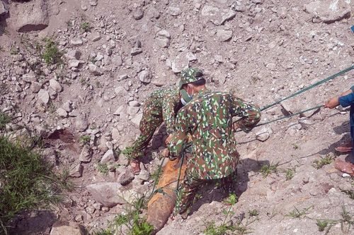 Quảng Ngãi: Tiêu hủy 23 quả bom, mìn sót lại sau chiến tranh