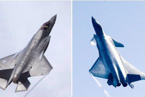 F-35 của Mỹ giáp mặt tiêm kích tàng hình F-20 của Trung Quốc trên biển Hoa Đông