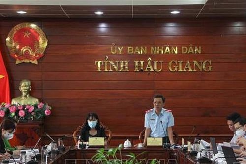 Thanh tra Bộ Lao động làm việc với UBND tỉnh Hậu Giang