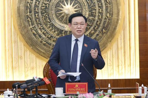 Chủ tịch Quốc hội làm việc với Ban Thường vụ Tỉnh ủy Thanh Hóa