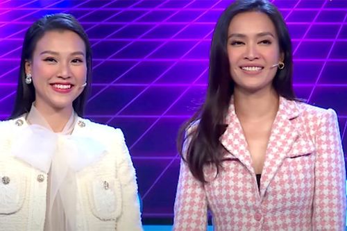 Á hậu Hoàng Oanh 'đập tan' tin đồn ly hôn chồng Tây