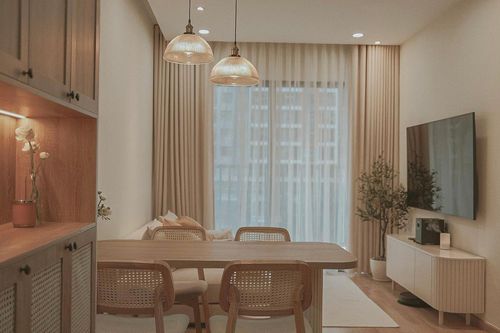 Căn nhà 76 m2 với thiết kế để giấu đồ đạc