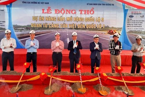Hơn 440 tỷ đồng nâng cấp, mở rộng 13,8km Quốc lộ 9