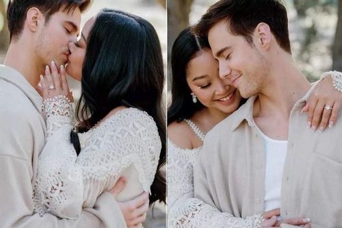Nữ diễn viên gốc Việt Lana Condor được bạn trai cầu hôn, chiếc nhẫn đính ước gây chú ý