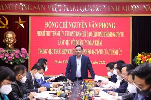 Quận Hoàn Kiếm phải đi đầu trong phát triển văn hóa, giáo dục