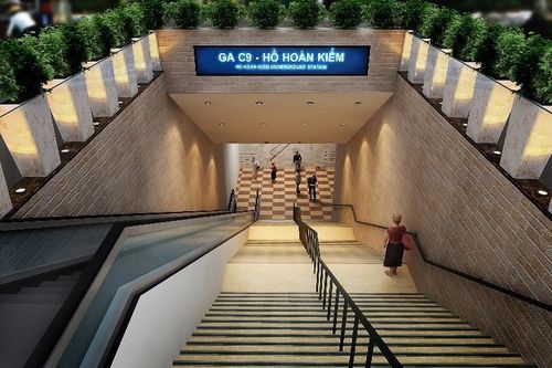 Di chuyển ga ngầm C9 ra khỏi phạm vi ảnh hưởng hồ Hoàn Kiếm