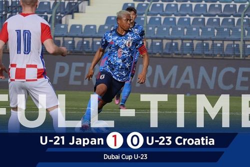 U23 Croatia thua Nhật Bản trước trận gặp U23 Việt Nam