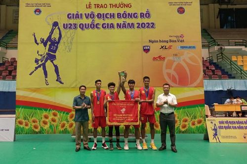 Bế mạc Giải Vô địch bóng rổ U23 quốc gia năm 2022