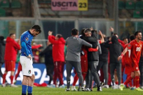 World Cup 2022: Italy thua cay đắng 0-1 trước Bắc Macedonia