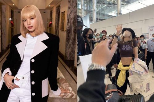 Đây là cách mà fan Thái Lan chào đón Lisa (BlackPink) quay trở về quê nhà