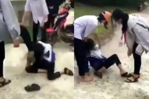 Nữ sinh Quảng Trị bị 2 'đàn chị' đánh đập dã man giữa đường