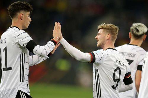 Havertz và Werner tỏa sáng giúp Đức thắng Israel