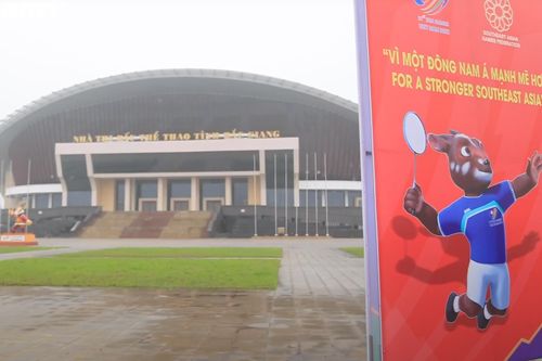 Mục sở thị địa điểm thi đấu cầu lông trước thềm SEA Games 31