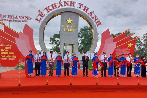 Khánh thành Công viên văn hóa di tích lịch sử chiến thắng Gò Hà