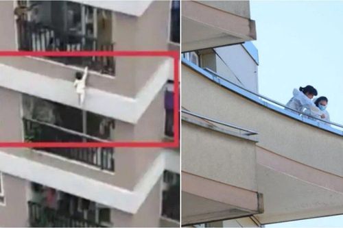 Cả 5 người một nhà cùng nhảy lầu từ tầng 7, vài phút trước đó có phản ứng khó hiểu khi cảnh sát gõ cửa