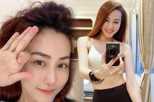 Ngân Khánh khoe vòng eo con kiến