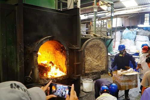 TP.HCM tiêu hủy hơn 300kg ma túy bằng phương pháp mới