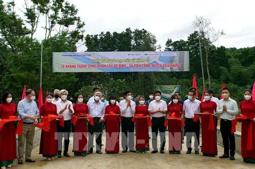 Quảng Nam khánh thành cầu Gò Đình