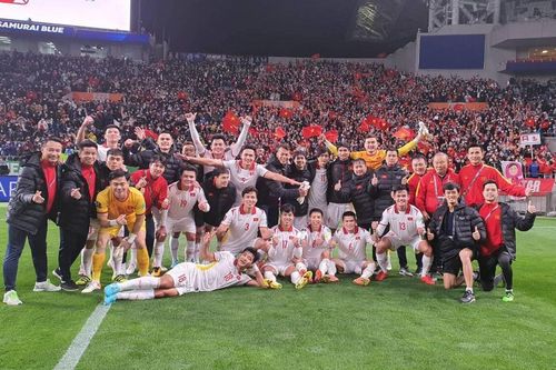 Phản ứng của dàn cầu thủ Việt sau trận hòa lịch sử với tuyển Nhật Bản