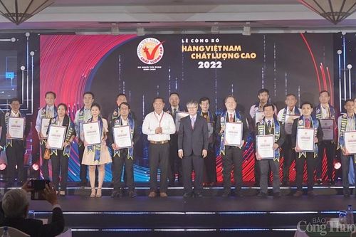 Vinh danh 524 doanh nghiệp đạt danh hiệu Hàng Việt Nam chất lượng cao 2022