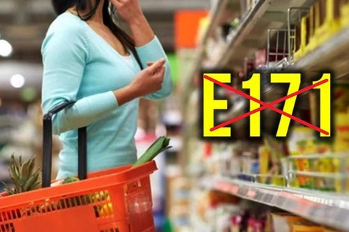 Từ ngày 7/8/2022, EU cấm các loại thực phẩm có chứa màu thực phẩm E171