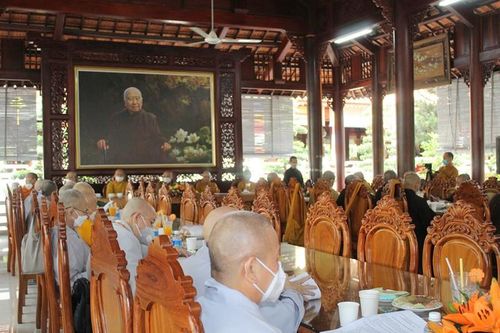 Đồng Nai: Ban Tổ chức Đại giới đàn Thiện Hoa Phật lịch 2565 họp thống nhất các nội dung