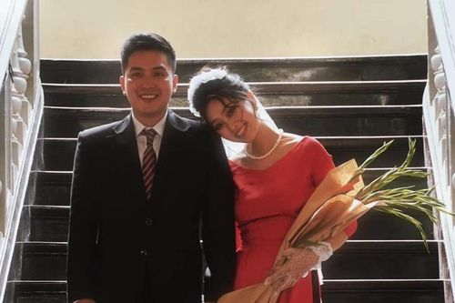 Ảnh cưới của Liêu Hà Trinh